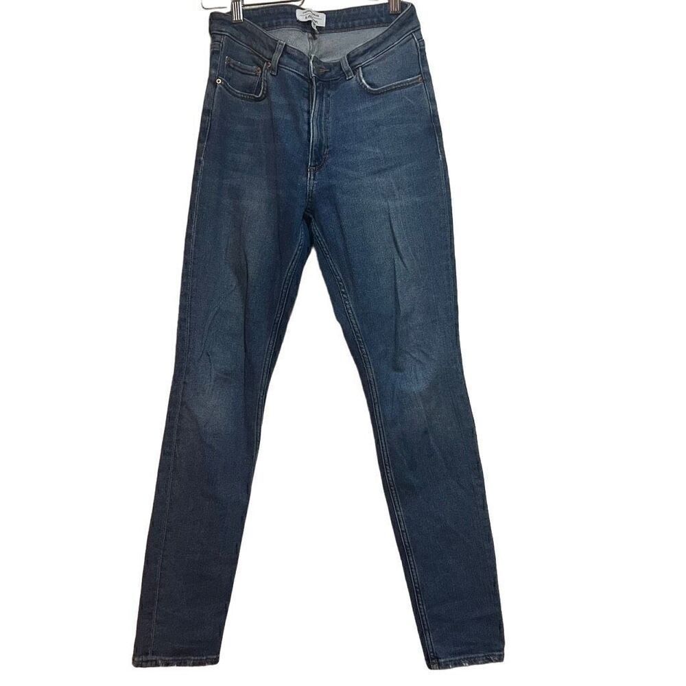 & Other Stories Women's Blue Five Pocket Stockholm Atelier Slim Jeans Size 28